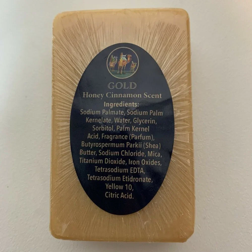 Gold Honey Cinnamon Bar Soap‎ New